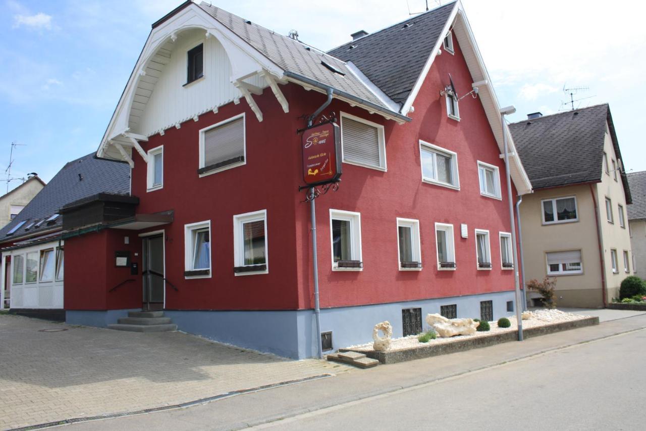 Gasthaus Sonne Merklingen Eksteriør bilde